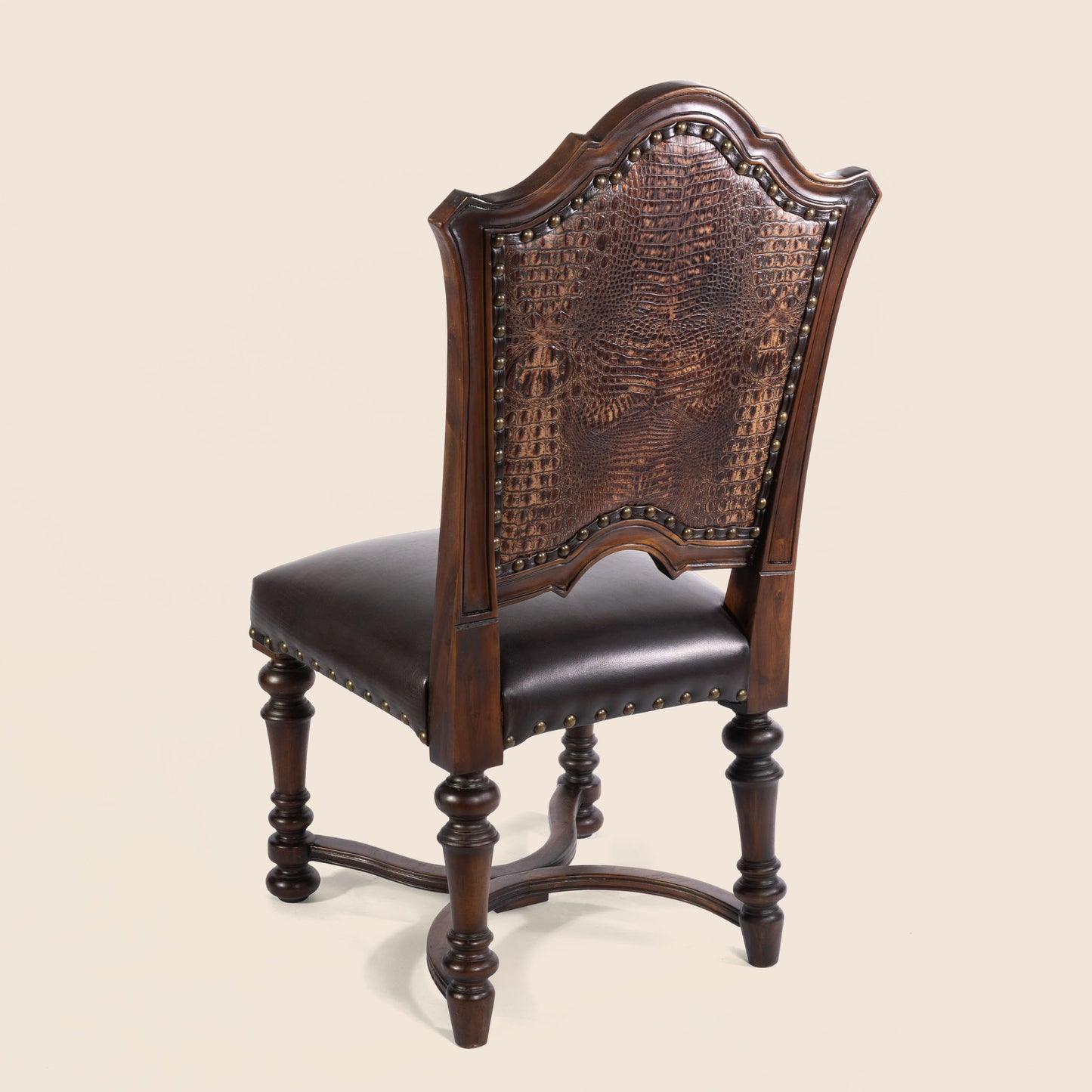 Dalat Crocodile Leather Dining Chair