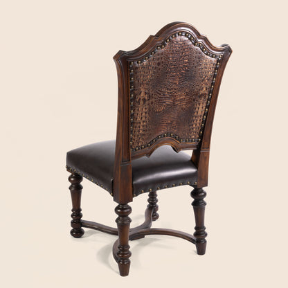 Dalat Crocodile Leather Dining Chair