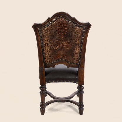 Dalat Crocodile Leather Dining Chair