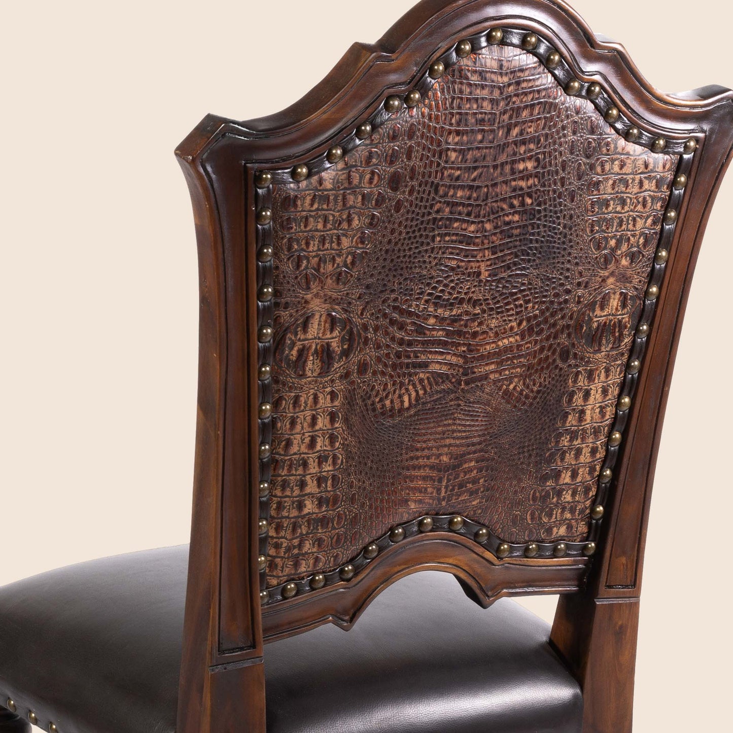 Dalat Crocodile Leather Dining Chair